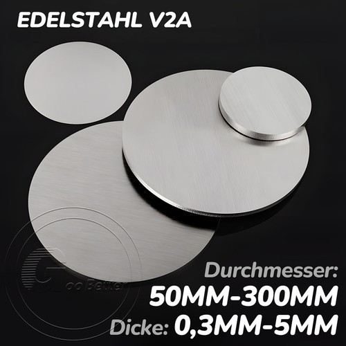 Edelstahl ronde platte v2a - edelstahl,