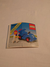 Lego Legoland Set 6605 Rennwagen Bauanleitung von 1984