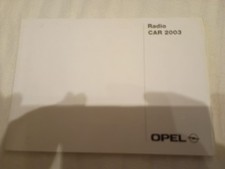 Opel radio car - opel,