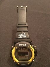 Neu!1St.He.Armbanduhr 4cmx24cm  Schwarzes Kunststoffgehäuse Quarz ohne Batterien