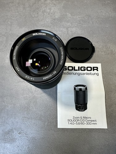Soligor zoom macro - c/d,