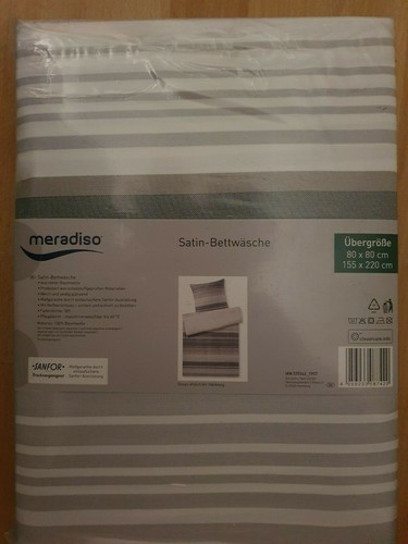 Meradiso satin bettwäsche - satin,