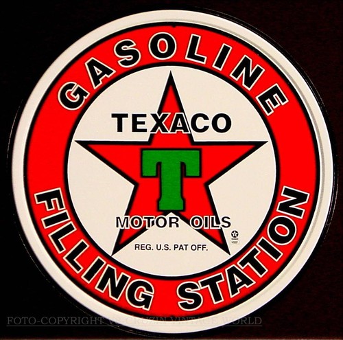 Schild texaco poster - texaco, cm