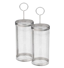 2er set grillkörbe edelstahl - 2er-set,