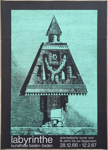 Poster plakat labyrinthe - plakat,