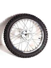 Kawasaki KLX 110 Vorderradfelge Felge vorne mit Bremse und Steckachse