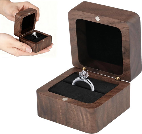 Ringbox holz - ringbox, hochzeit