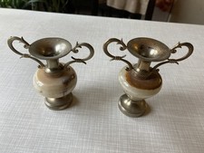 2 Mini-Amphoren (alt) - Metall