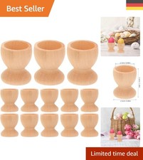 Kreatives, Handbemaltes Eiertablett – 24 Stilvolle Eierbecher für Ihr Frühstück