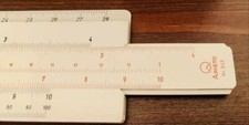 ARISTO-Praktiker Dennert & Pape Hamburg Nr No 945 Rechenschieber Slide Rule Etui