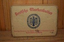 Alte Schaupackung Deutsche Markenbutter,40er J. Deutsches Reich,Landwirtschaft