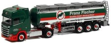 Herpa LKW Scania CR 20 HD Aerop. Chemie-Tank-SZ Fischer