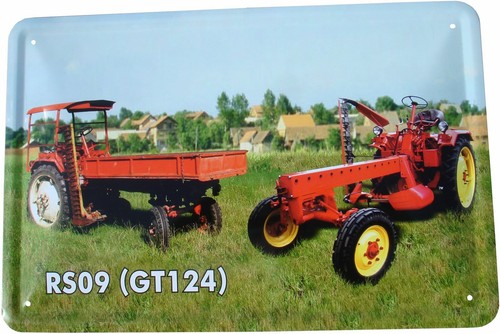 Blechschild 20x30 gt124 - blechschild, 09
