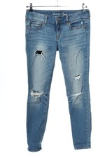 AMERICAN EAGLE OUTFITTERS Skinny Jeans Damen Jeans Gr. DE 38 blau Casual-Look