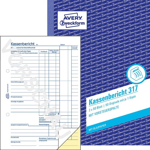 Avery zweckform formularbuch - avery,