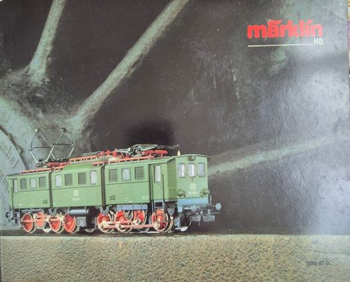 Märklin katalog 1986 d - h0,
