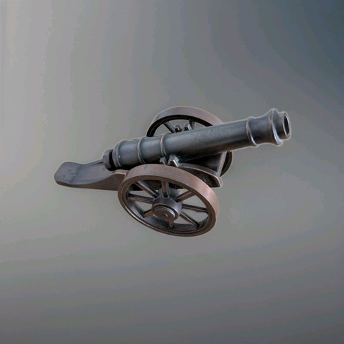 Alte antike deko kanone - alte,