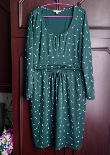 Women boden dress green cotton - women,
