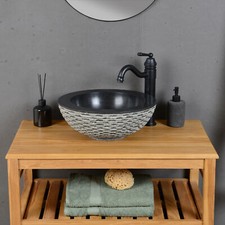 Naturstein-Waschbecken aus