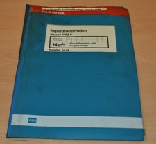 VW Passat B3 Diesel Einspritz Vorglühanlage 1988 Werkstatthandbuch Leitfaden