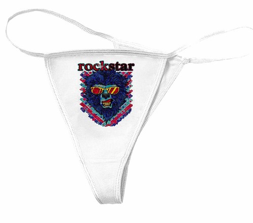 Damen string tanga rockstar - string,
