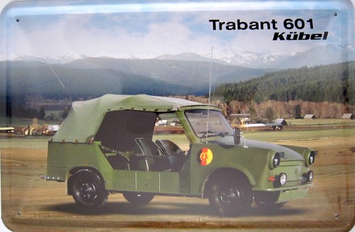 Blechschild 20x30 trabant - cm,