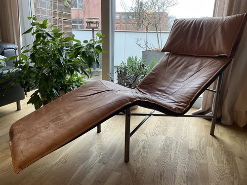 Skye relaxliege braunes leder - skye,