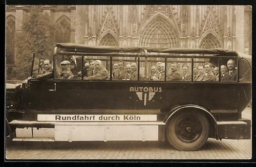 Foto bus mit - foto-ak,