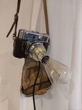 Umgebaute Kamera als Lampe