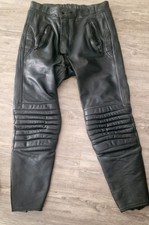 Schwarze Lederhose Gr 50 Echt