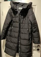 Khujo Mantel Wintermantel Schwarz Größe L