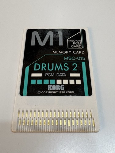 Korg pcm card - korg, drums