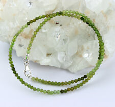 Turmalin Kette Edelsteinkette Farbeverlauf grün Turmalin verdelith Collier 43 cm