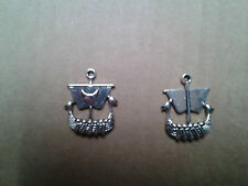 1 Drachenboot,Wikingerschiff,keltisch,germanisch,Wikinger, Anhänger, Amulett NEU