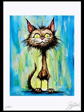 Original Kunst Grafik " CAT