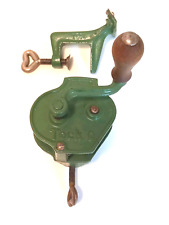 Alter Bohnenschneider TECK 0 Vintage Antik Bohnen Gusseisen Kurbel
