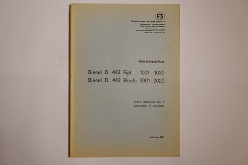 Lokomotiven 443 fiat - lokomotiven, d.443
