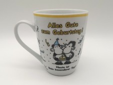 SHEEPWORLD Tasse "Alles Gute zum Geburtstag!" Kaffeetasse Becher Kaffeebecher