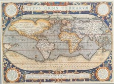 Historische Weltkarte von