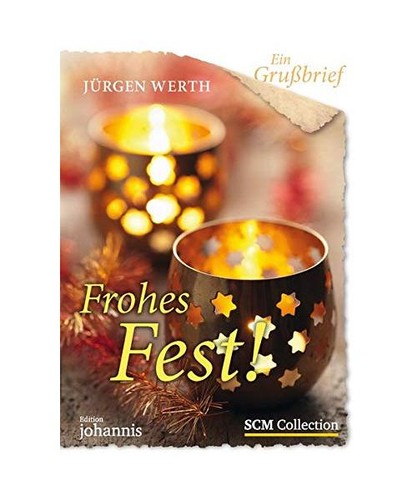 Ein grußbrief frohes fest - frohes,