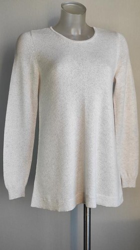 Women white label sweater - white,