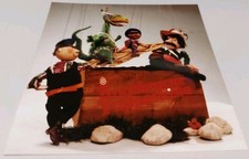 Original Pressefoto Augsburger Puppenkiste Jim Knopf Urmel Bill Bo