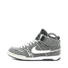 Nike Damen Dunk High Sneaker Schwarz/Grau/Weiß Design High-Top-Sneaker EU 37.5