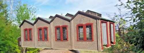 Faller 158 lokschuppen - faller, #