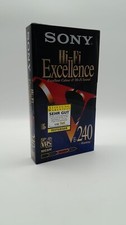 SONY | VHS VIDEO CASSETTE | E-240 | Neu | In OVP | 4h