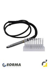 Mikro Druckluftschleifer mit flexibler Welle Sorma Mod. JPG260 