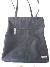schwarze Handtasche, Shopper, Schultertasche aus Nylon DANIEL RAY        ( 3740)