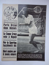 TENNIS MATCH BALL Magazin 1972