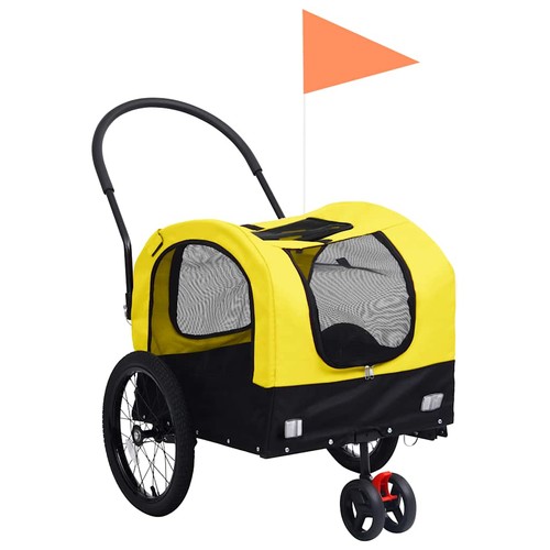 Fahrradanhänger hunde - 2-in-1,