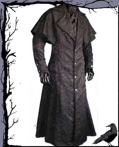 Steampunk gothic jacquard - -,